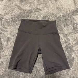 lululemon athletica Black Bike Shorts